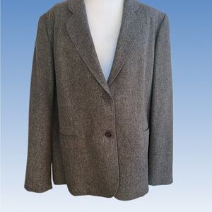 Elegant Charcoal Women's Blazer